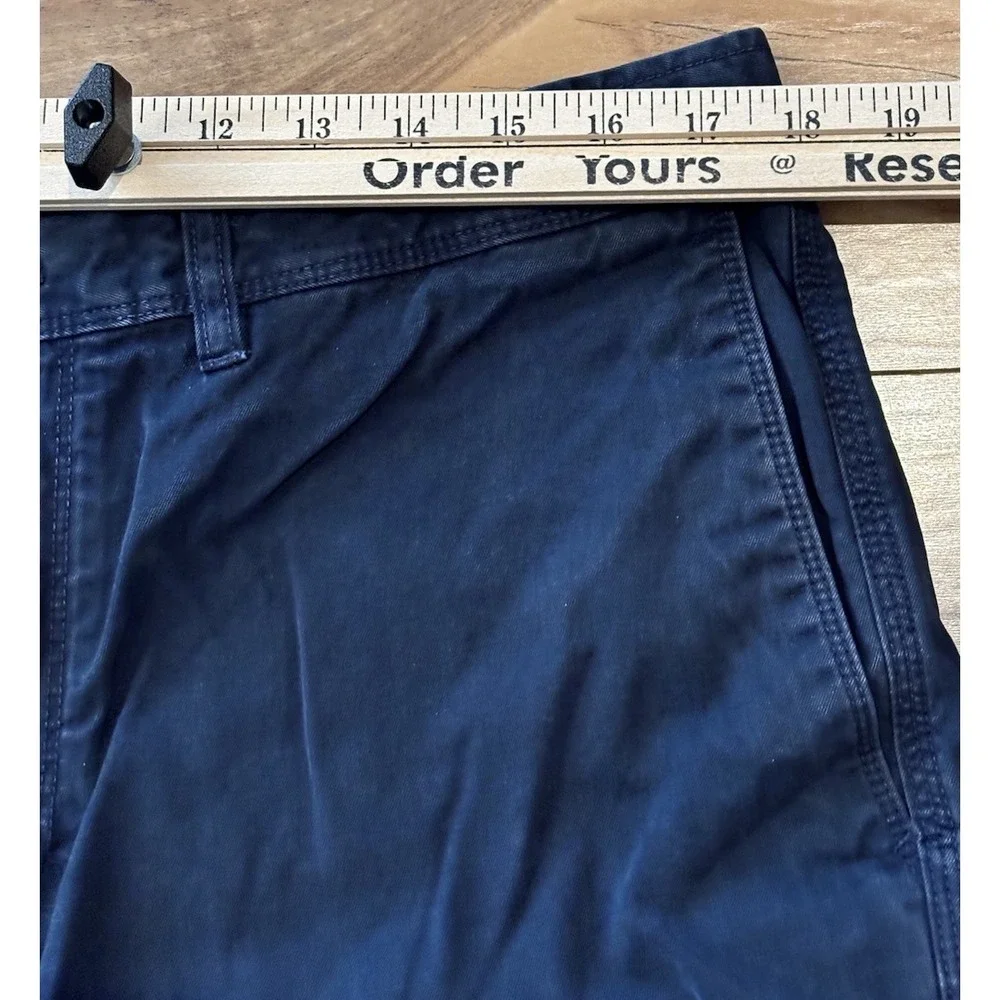 Banana Republic Mens 35 Navy Blue Aiden Shorts 9.5